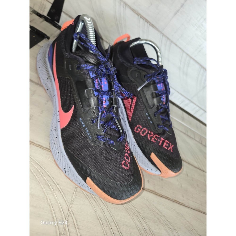 Nike Pegasus Trail 3 GTX Trail Running Shoes Gore-Tex Hiking Women's Size 8.5 - Picture 4 of 10